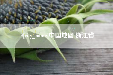 枝江中国地图 浙江省