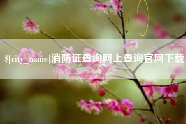 枝江消防证查询网上查询官网下载
