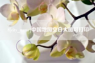 枝江中国地图空白大图可打印