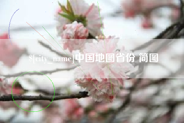 枝江中国地图省份 简图