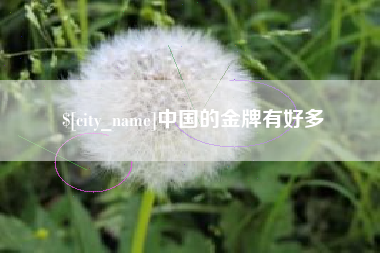 枝江中国的金牌有好多