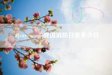 枝江我国消防日是多少日