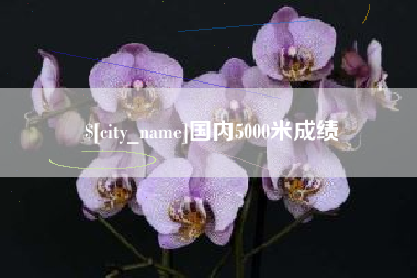 枝江国内5000米成绩