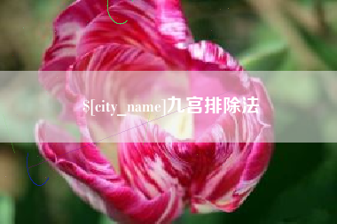 枝江九宫排除法