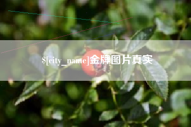 枝江金牌图片真实