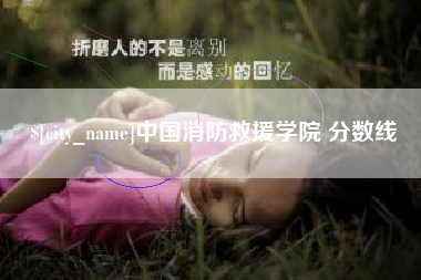 枝江中国消防救援学院 分数线