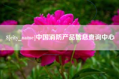 枝江中国消防产品信息查询中心