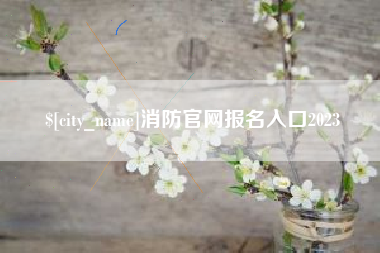 枝江消防官网报名入口2023