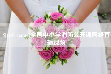 枝江全国中小学消防公开课网络直播视频