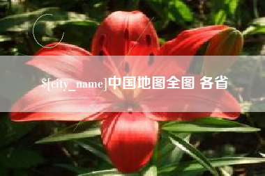 枝江中国地图全图 各省