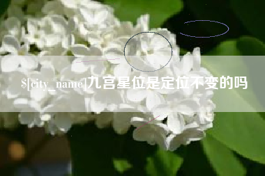 枝江九宫星位是定位不变的吗