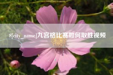 枝江九宫格比赛如何取胜视频