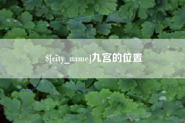 枝江九宫的位置