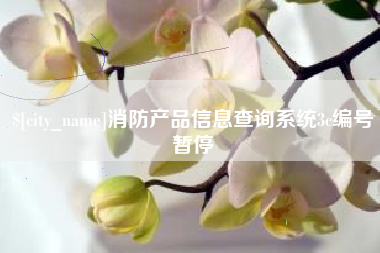 枝江消防产品信息查询系统3c编号暂停