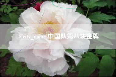 枝江中国队第八块金牌